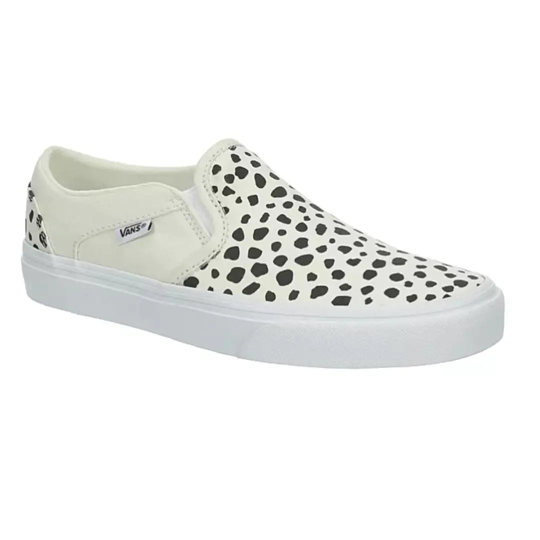 Vans Womens Asher Trainers Sneaker Dots Black Ink 11