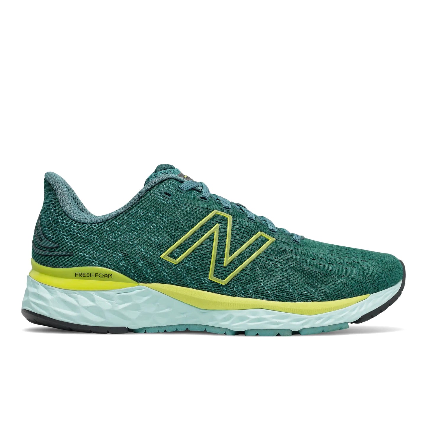 New Balance Mens Fresh Foam Running Shoes 880V11 Trek/Sulphur Yellow 9