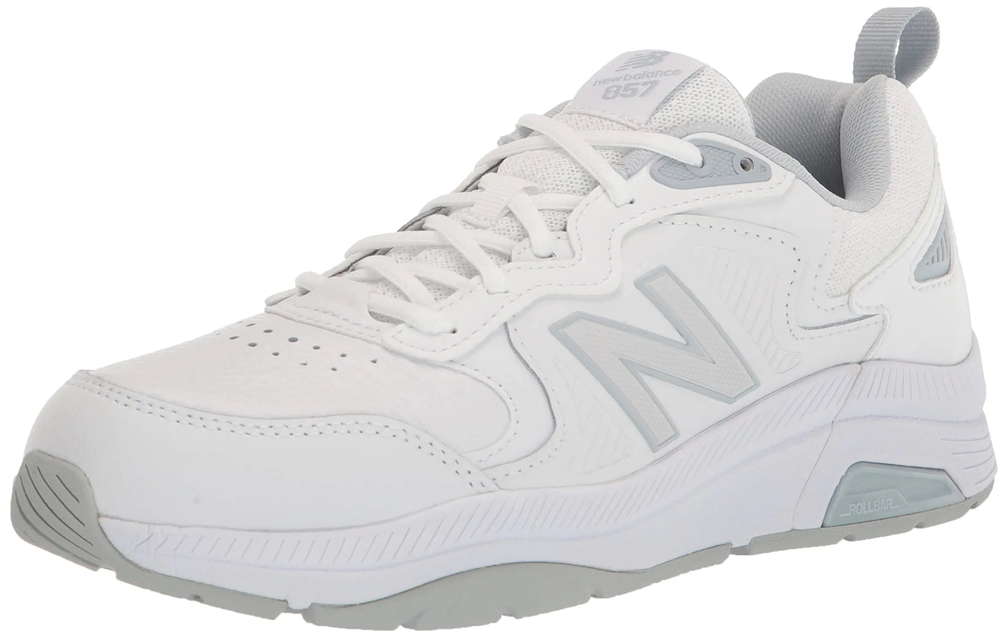 New Balance Womens 857 V3 Casual Comfort Cross Trainer White/Cyclone 8 XX-Wide