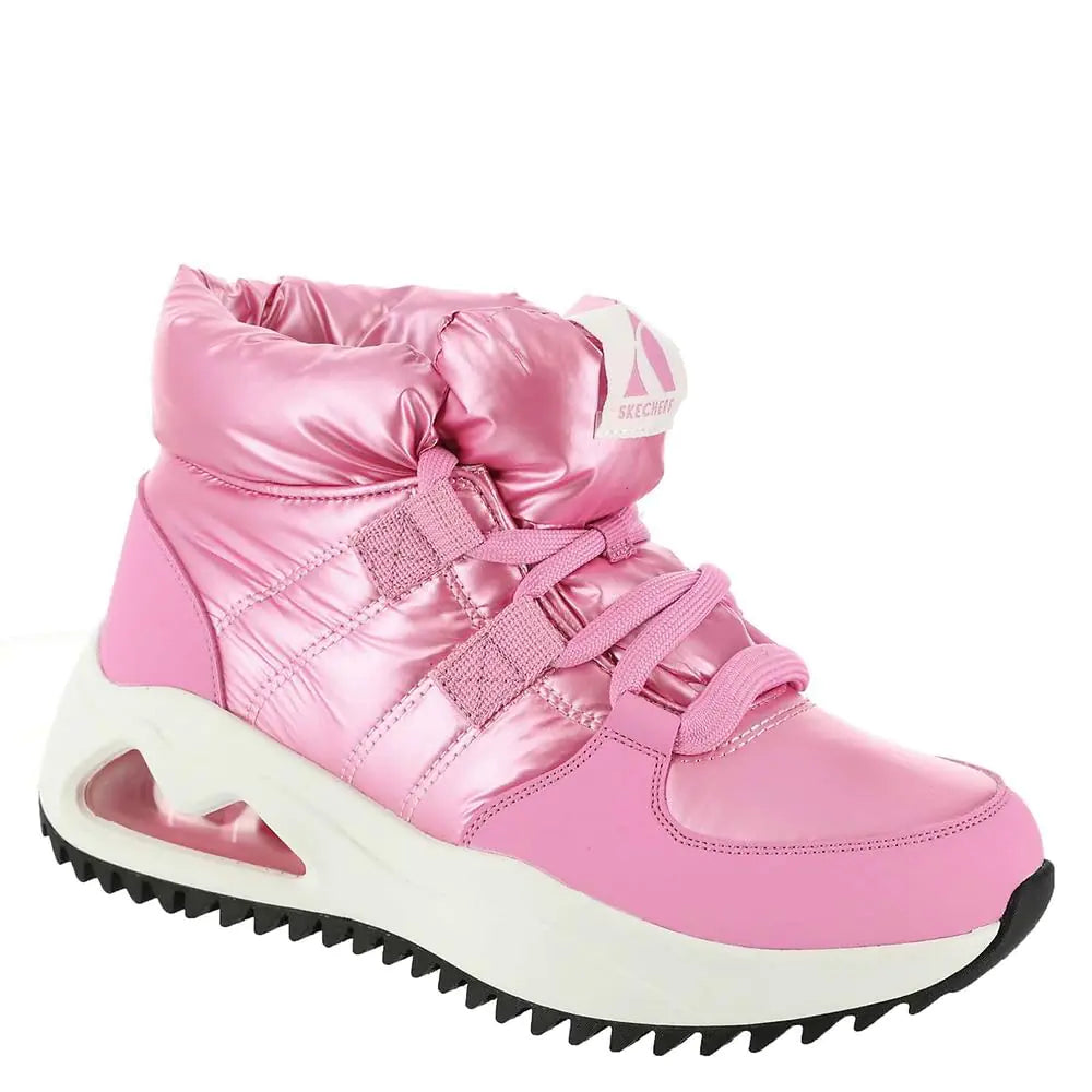 Skechers Street Uno PeaksMoon Puff Womens Boot Pink