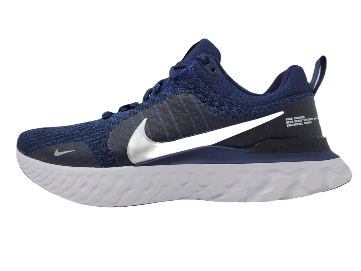 Nike Mens Low-Top Sneakers College Marine Metallic Silver 15