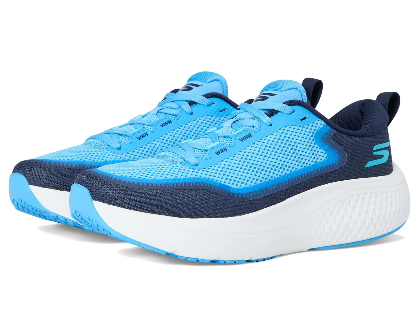 SKECHERS Mens Sneakers Go Run Supersonic Max BLNV 9