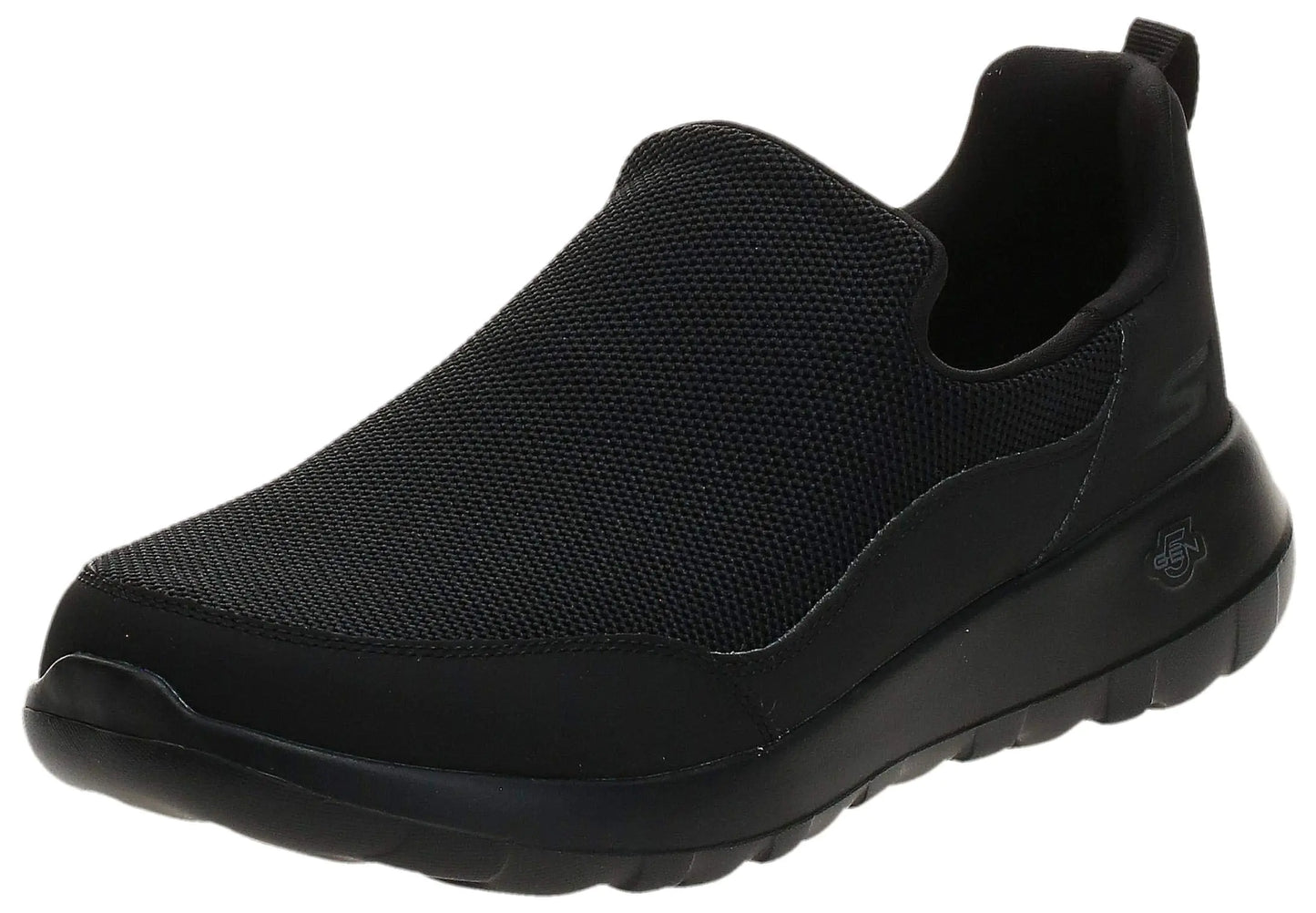 Skechers Mens Go Walk Max - Privy Slip-On Sneaker Black 11.5 M US