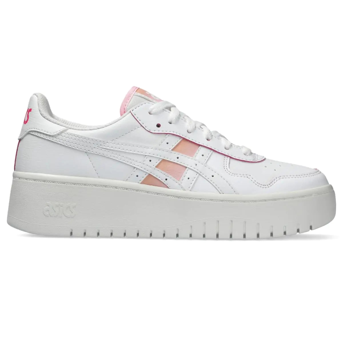 ASICS Womens Japan S PF Sportstyle Sneaker 8 White/Lotus Pink