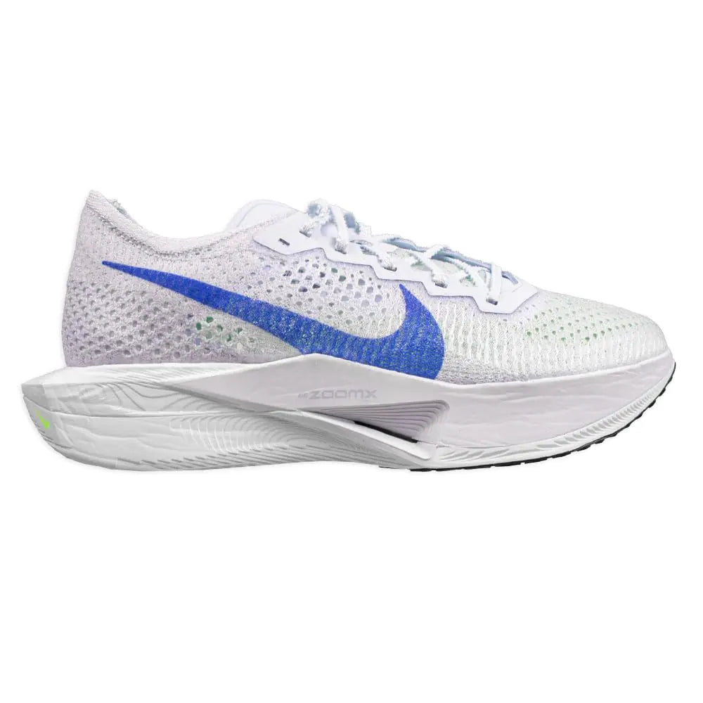Nike Vaporfly 3 Mens Road Racing Shoes (DV4129-006 Football Grey/Green Strike/Light Armory Blue) Size 7.5