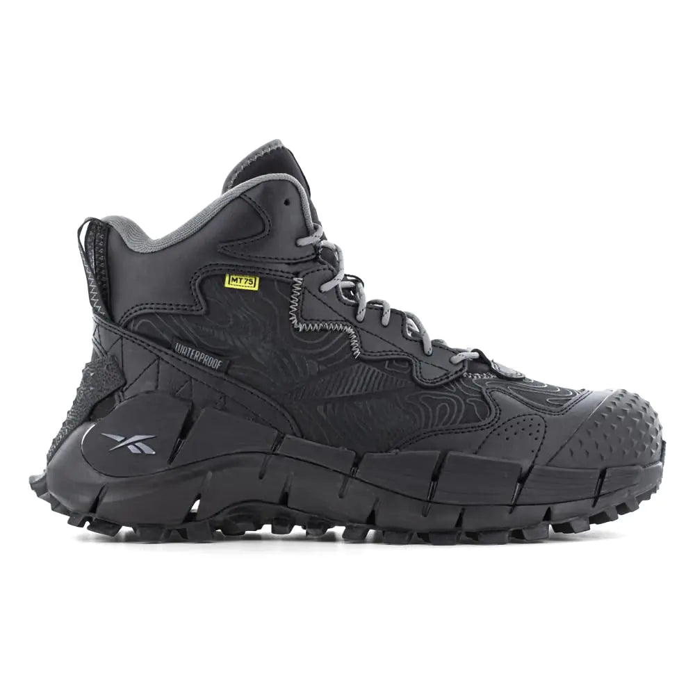 Reebok Mens Zig Kinetica Edge Work Fire and Safety Shoe Black 10.5