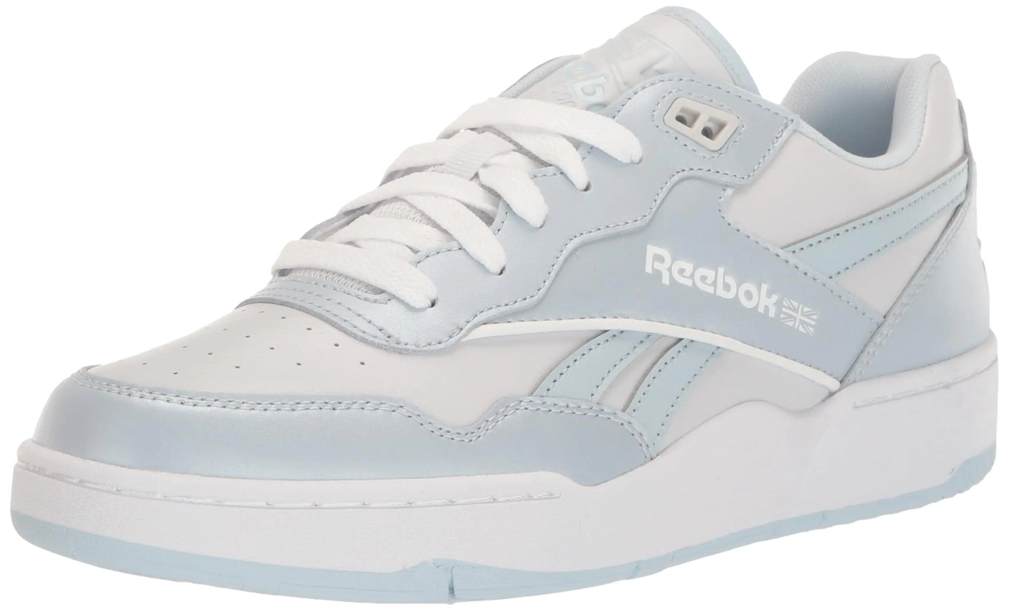 Reebok Unisex Child BB4000 II Sneaker Cold Grey/Feel Good Blue/White 3.5 US Big Kid