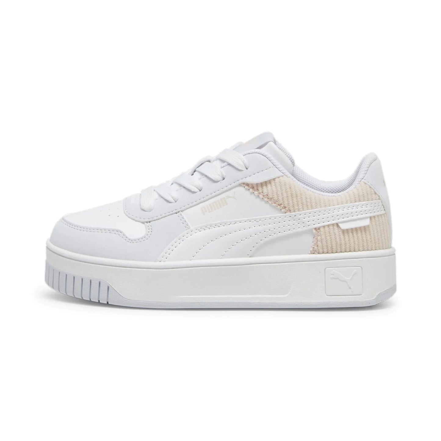 PUMA Carina Street Sneaker Silver Mist White-Island Pink 6 US Unisex Big Kid