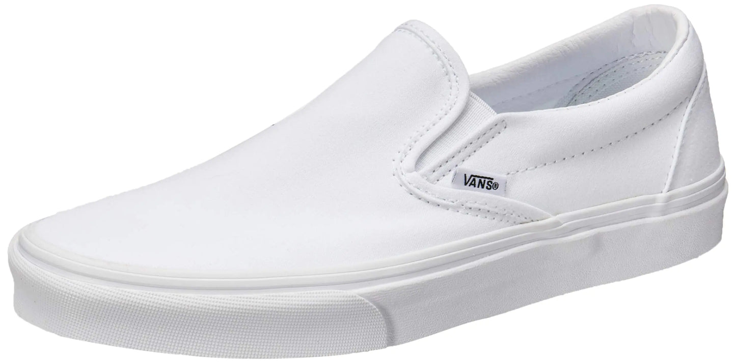 Vans Classic Slip On True White Size Mens 10 / Womens Size 11.5