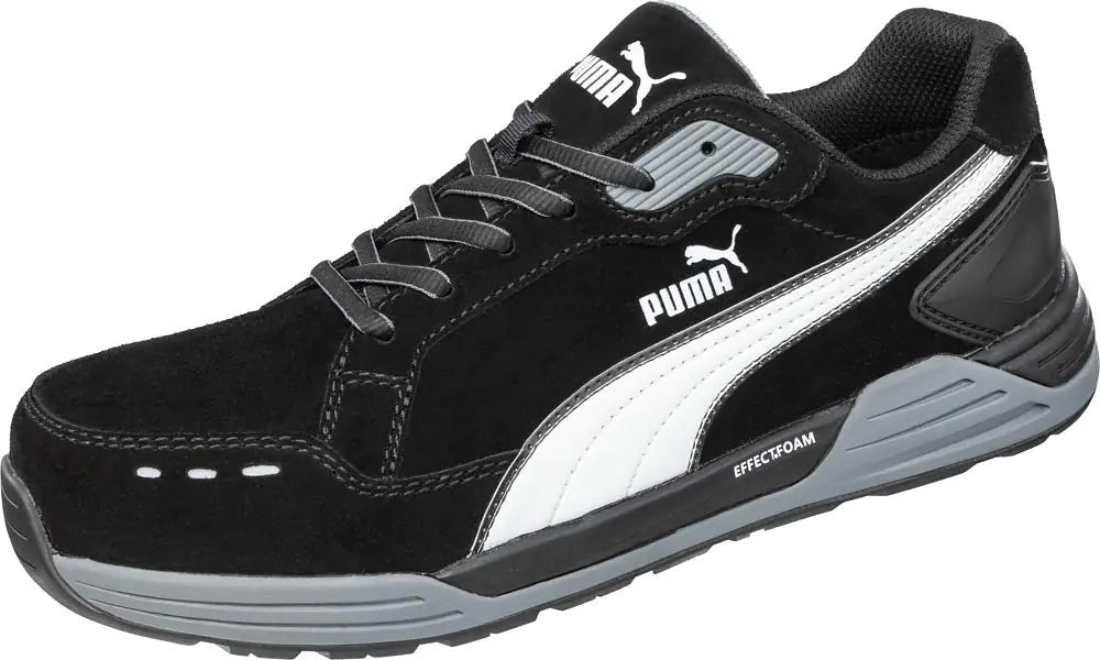 PUMA Mens Airtwist Blue Low Sneaker Black 10.5