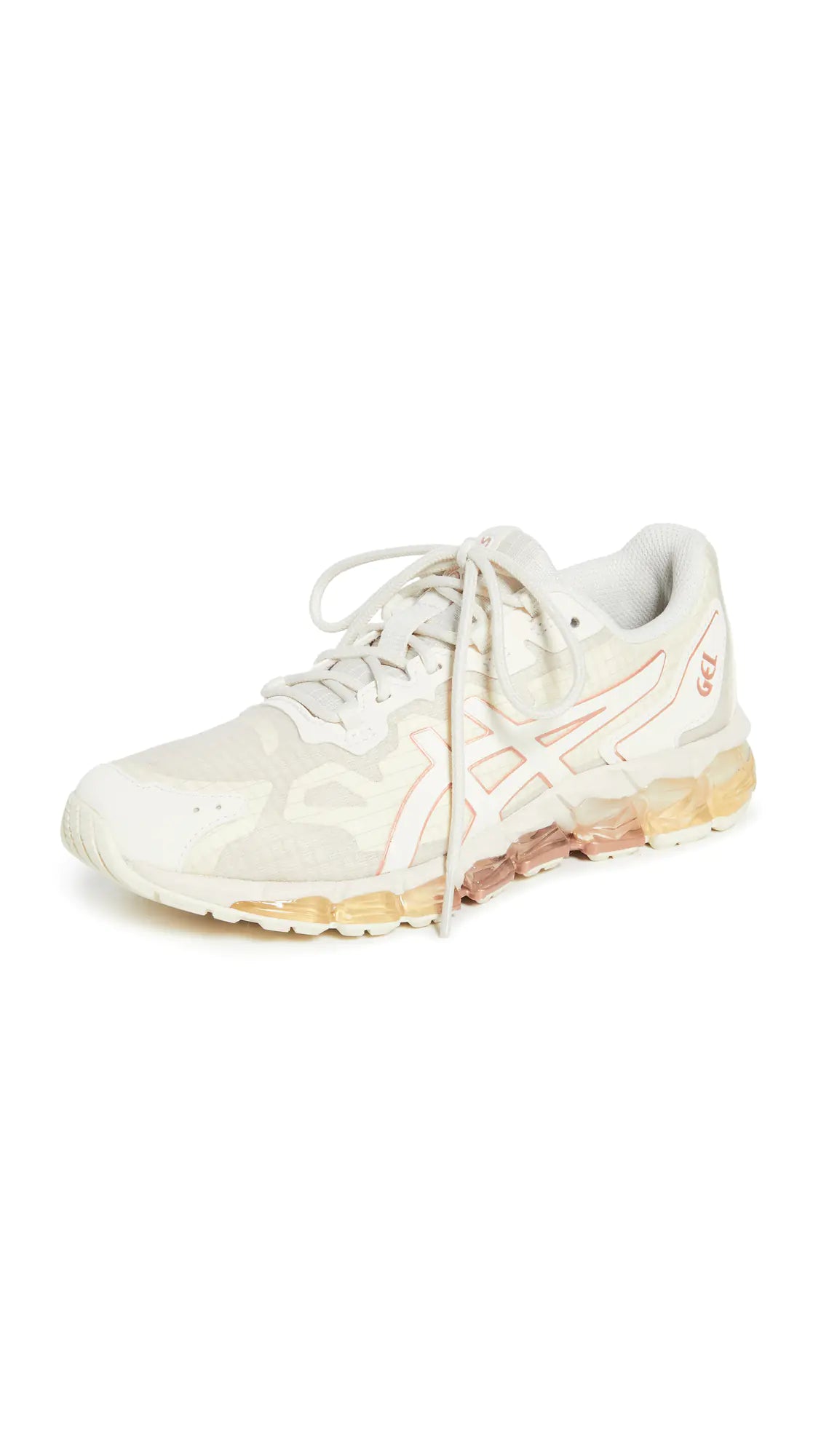 ASICS Womens Gel-Quantum 360 6 Sportstyle Shoes 7.5 Birch/Rose Gold