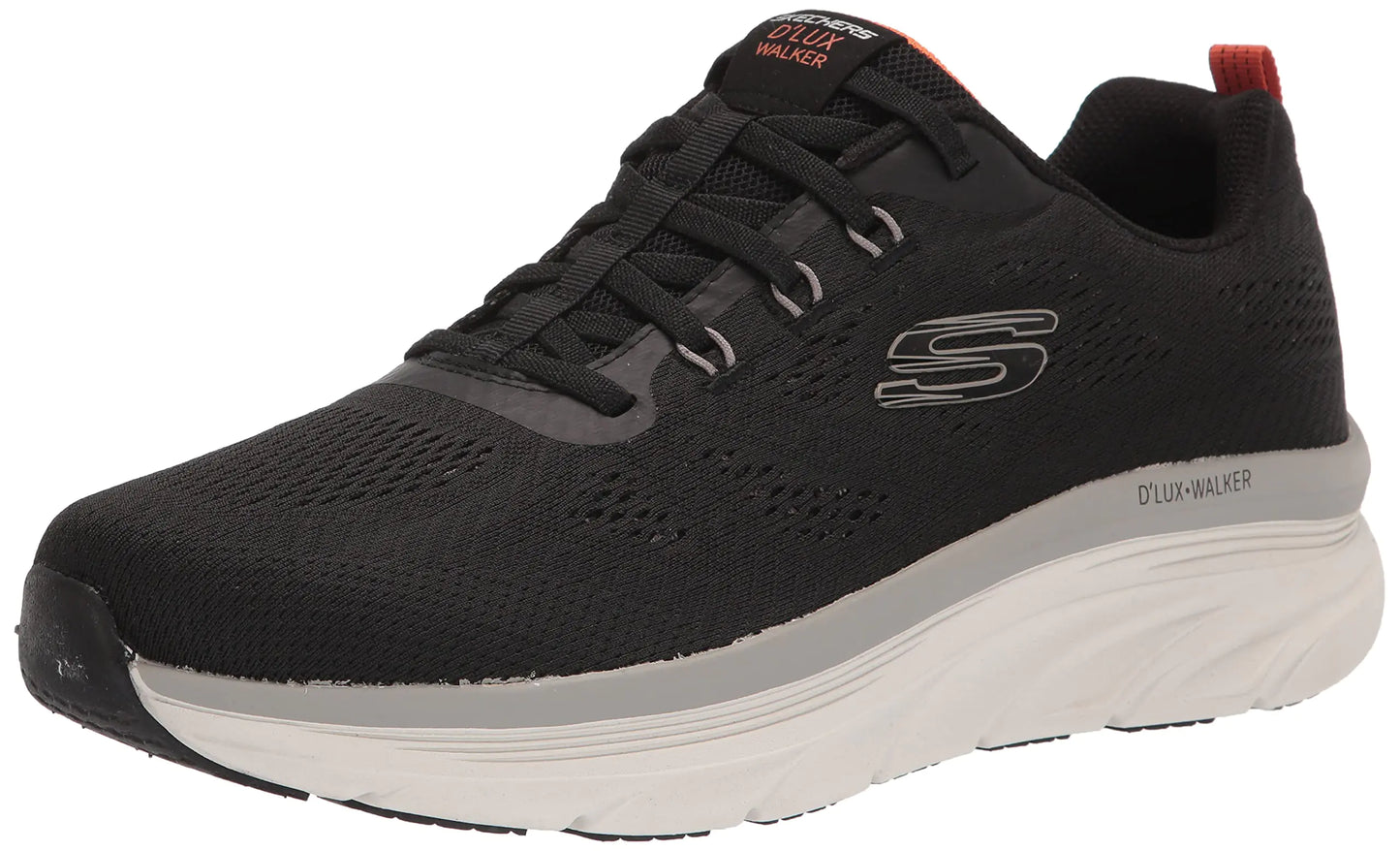 Skechers Mens Dlux Walker Commuter Loafer Black 8.5