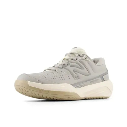 New Balance Womens 696 V5 Hard Court Tennis Shoe Grey/White 11 Wide