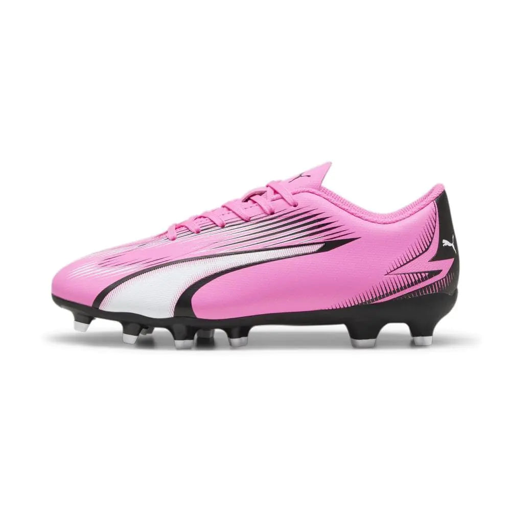 PUMA Ultra Firm Artificial Ground Sneaker Poison Pink White 10.5 US Unisex Big Kid