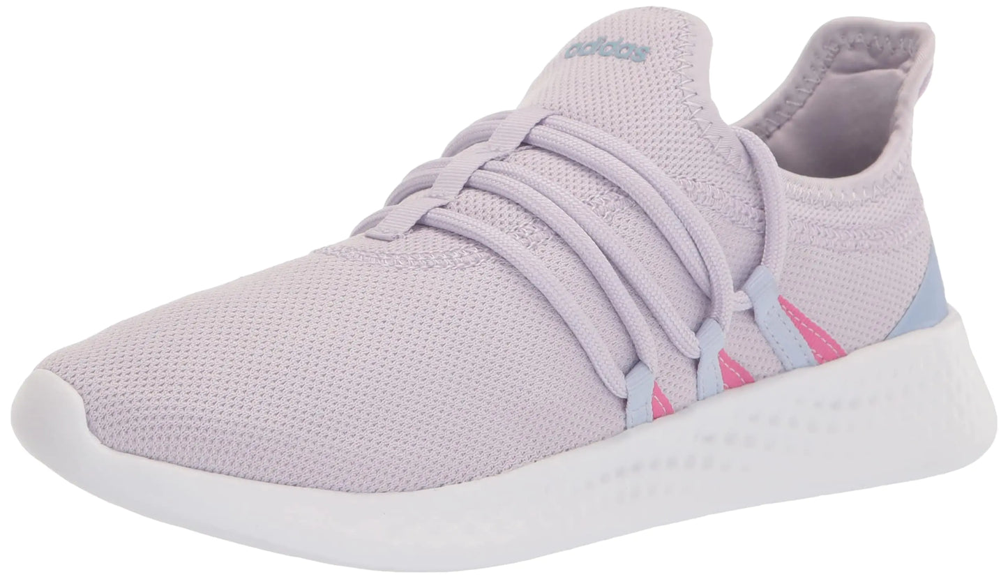 adidas Womens Puremotion Adapt 2.0 Sneaker Silver Dawn/White/Blue Dawn 10