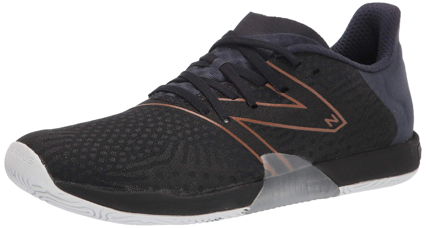 New Balance Womens Minimus TR V1 Cross Trainer Black/Outerspace 5 Wide