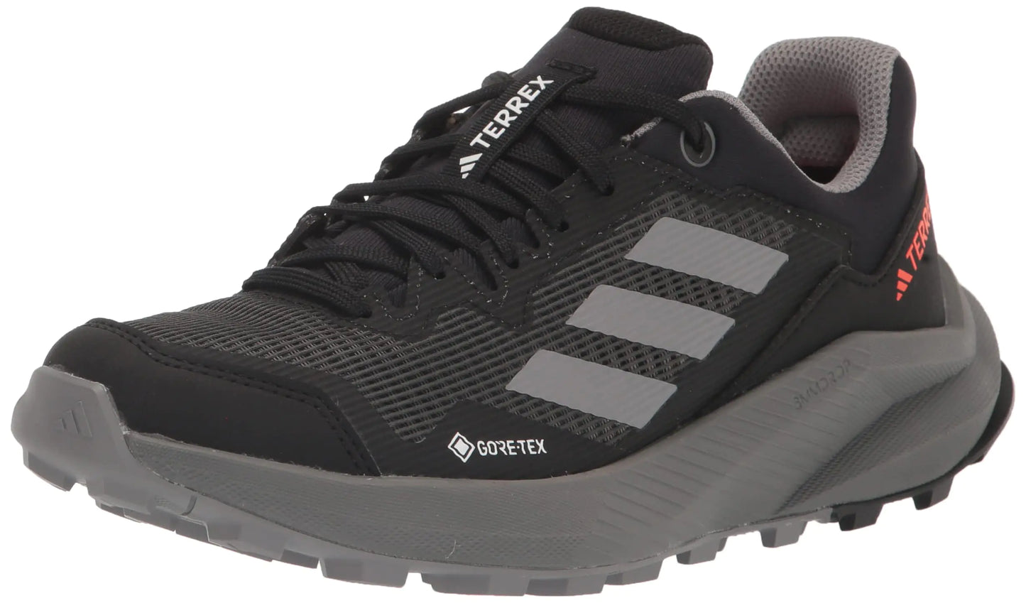 adidas Womens Terrex Trailrider GTX Trail Running Shoe Black/Grey/Grey 5