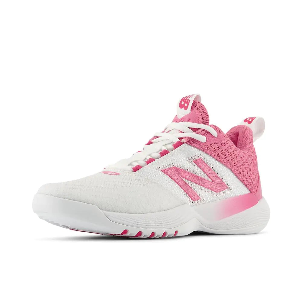 New Balance Womens FuelCell Vb-01 V1 Volleyball Shoe White/Signal Pink 15