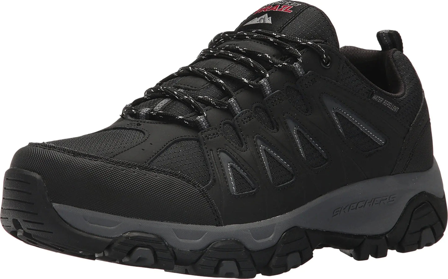 SKECHERS Mens Terrabite Black/Charcoal 7.5 D - Medium