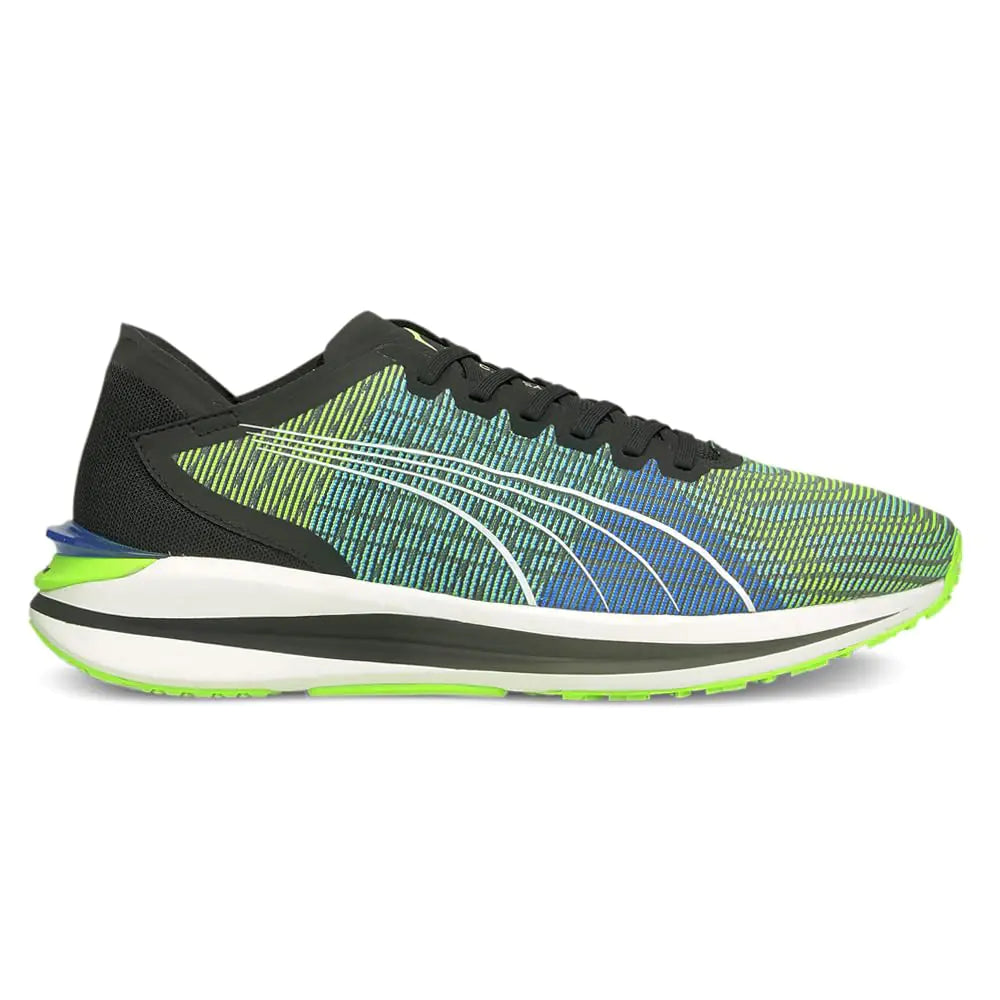 Puma Mens Electrify Nitro Running Sneakers Shoes - Green - Size 7 M