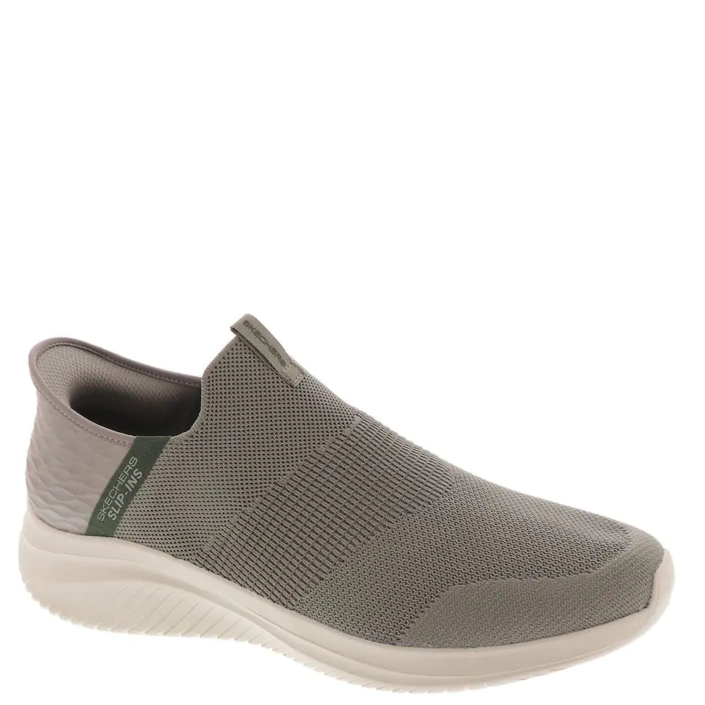 Skechers Mens Ultra Flex 3.0 Viewpoint Slip-in Loafer Taupe/Olive 11