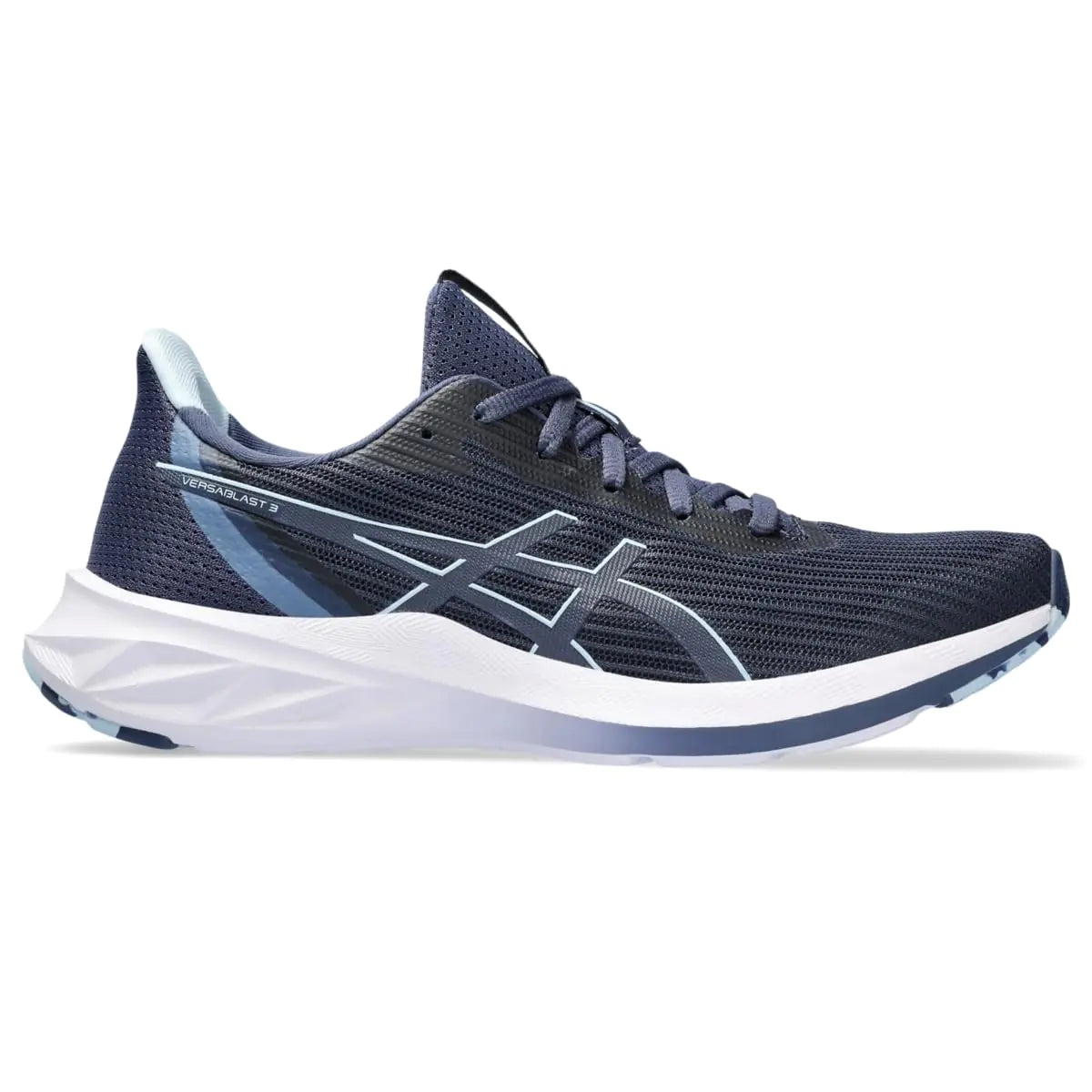 ASICS Womens VERSABLAST 3 Running Shoes 11 Thunder Blue/Light Blue
