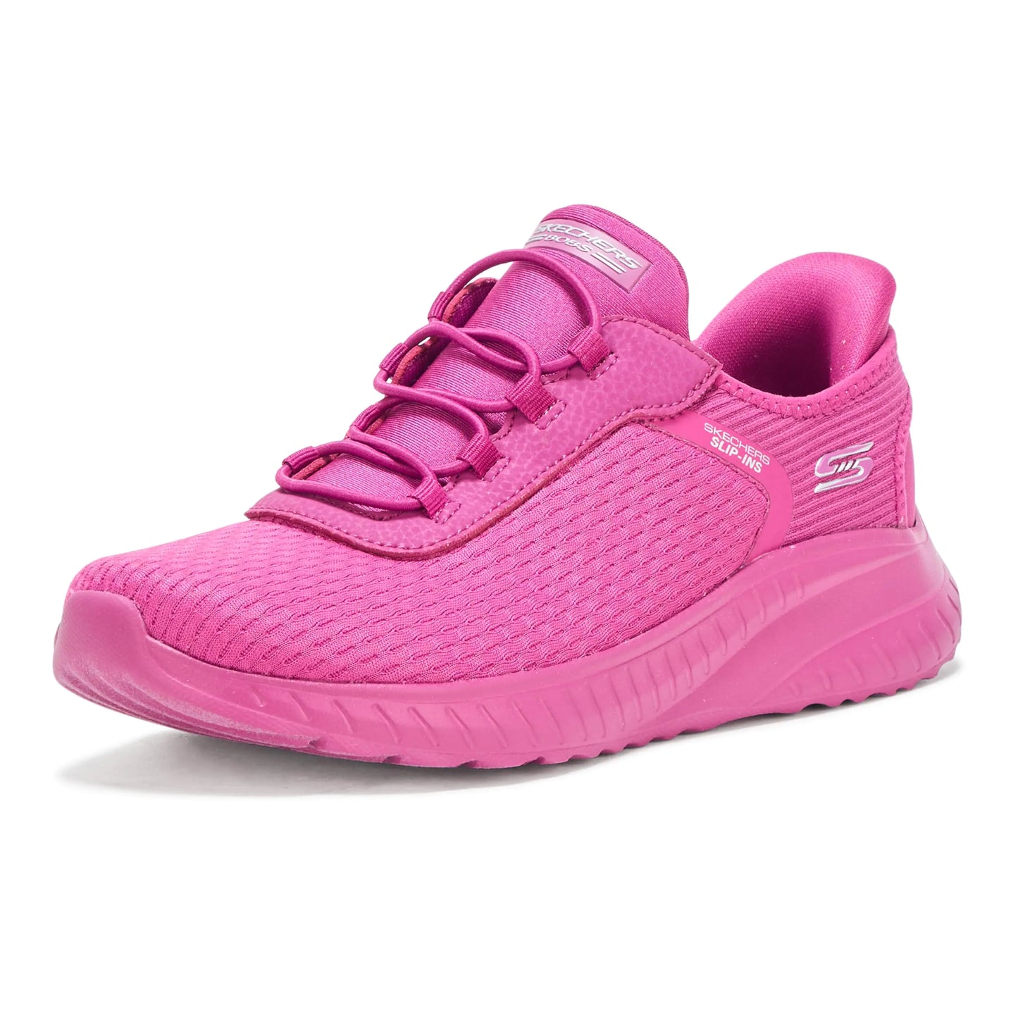 Skechers Womens Hands Free Slip-Ins Bobs Squad Chaos-in Color Sneaker FUS 5 Wide