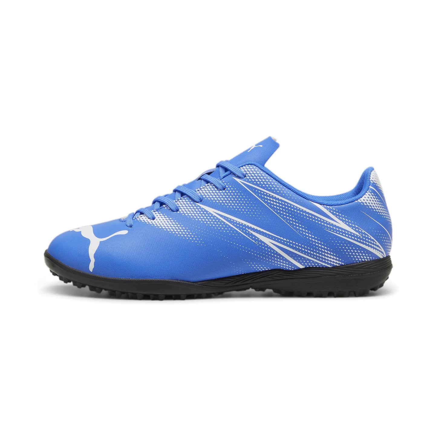 PUMA Mens Attacanto Turf Trainer Soccer Cleats Sneaker Bluemazing White 10
