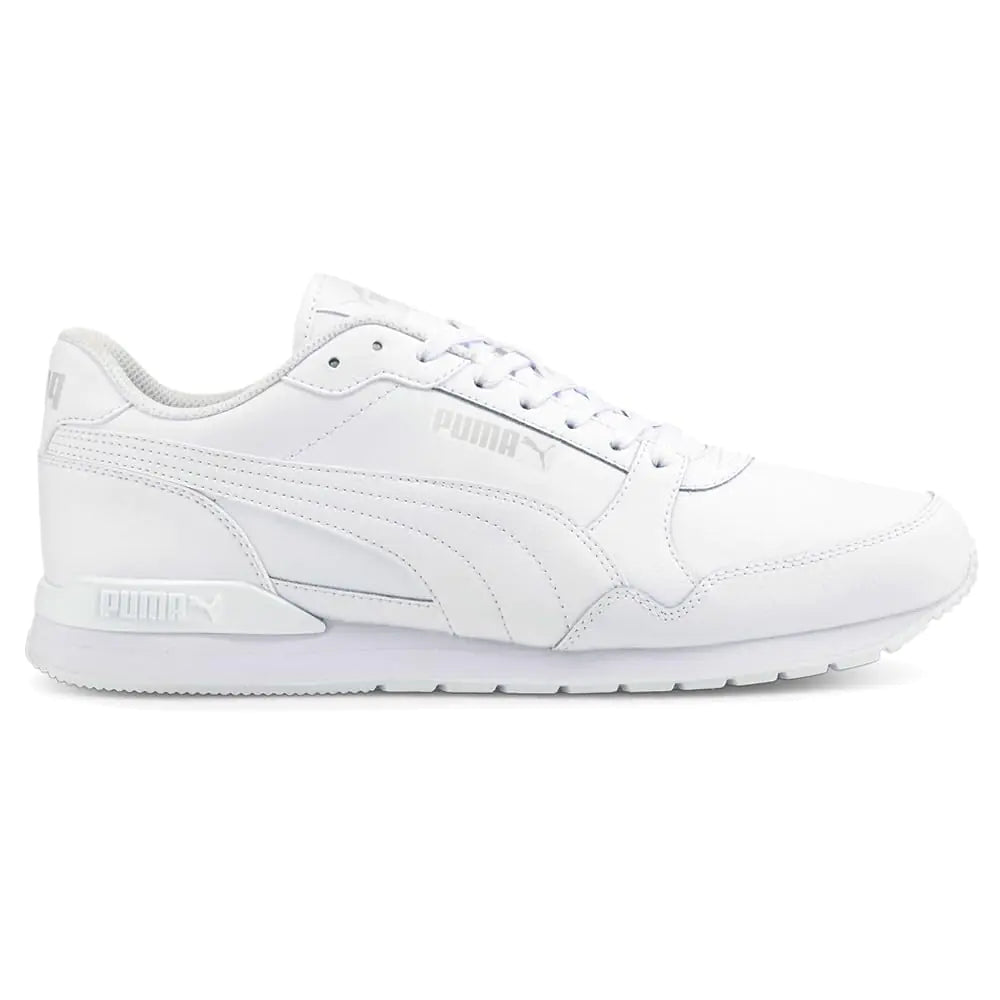 PUMA Mens St Runner V3 L Lace Up Sneakers Shoes Casual - White - Size 11 M