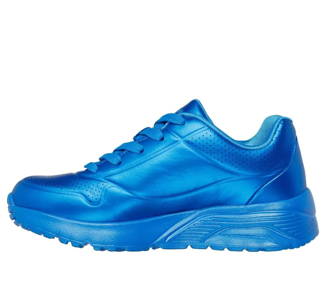 Skechers Girls UNO LITE Sneaker Blue 11 Little Kid