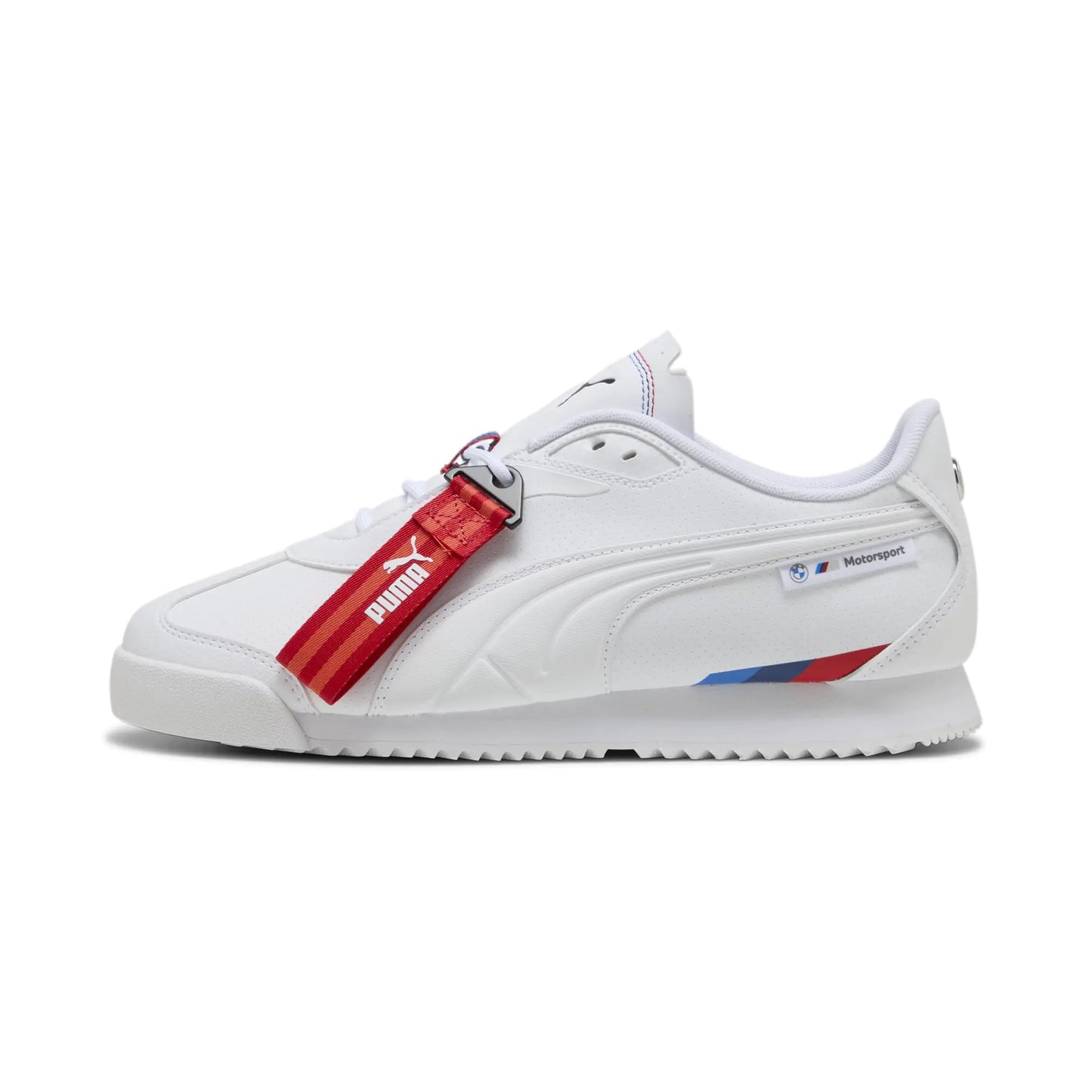 PUMA Mens BMW MMS Roma Sneaker White Black 13