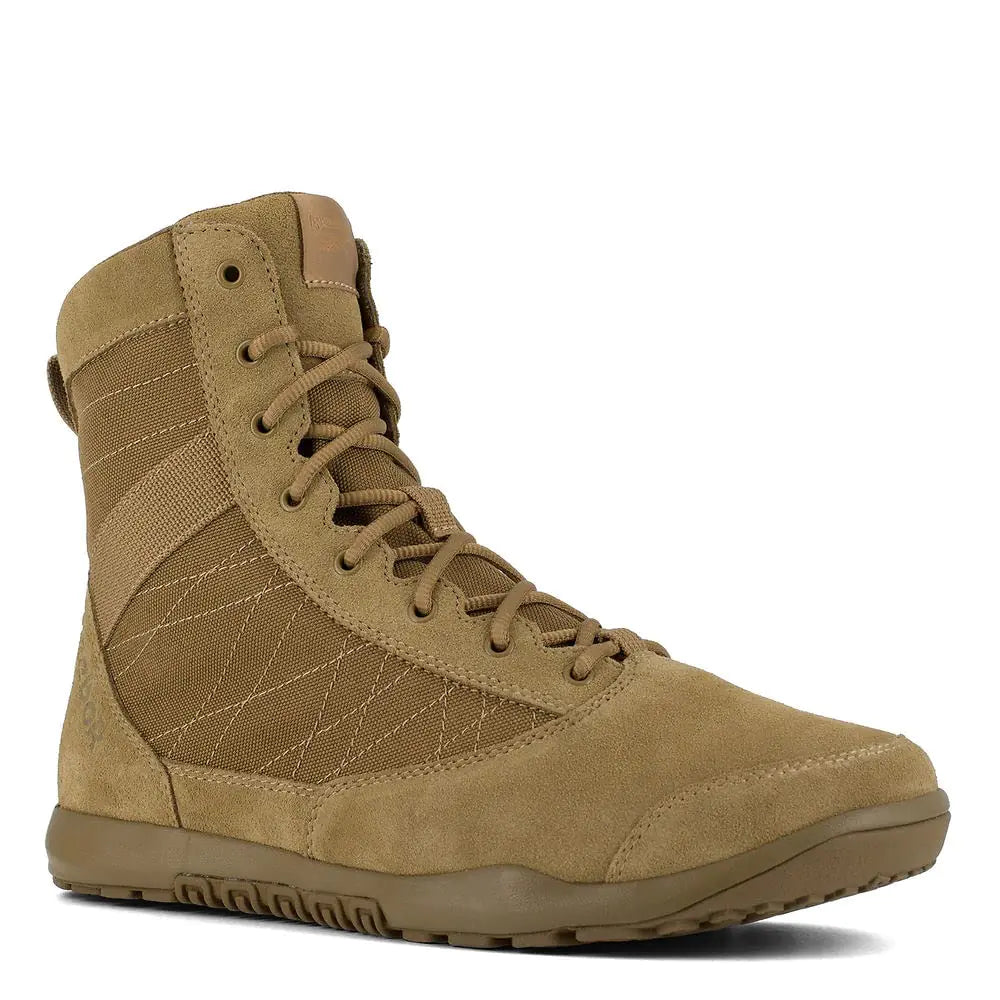 Reebok Work Mens RB7125 Nano 8" Tactical Soft Toe Boot Coyote Military 13