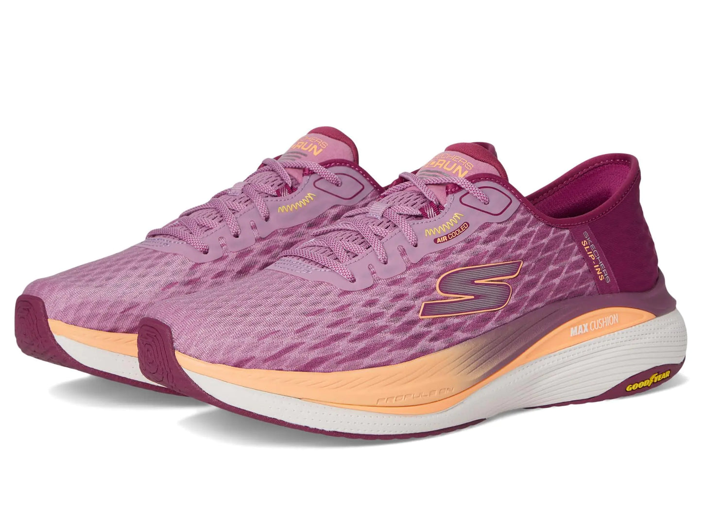 SKECHERS Womens Max Cushioning Propulsion Vitality Hands Free Slip-Ins Sneaker