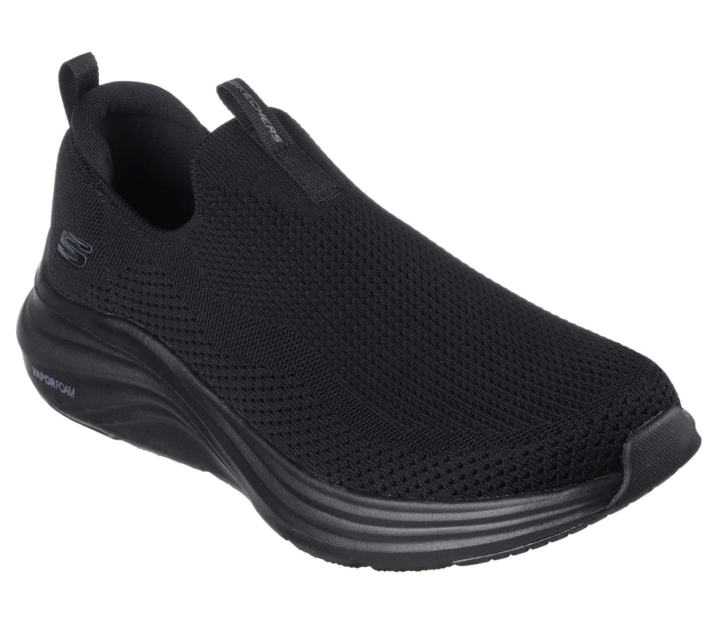 Skechers Mens Vapor Foam Covert Loafer Black/Black 8.5 Wide