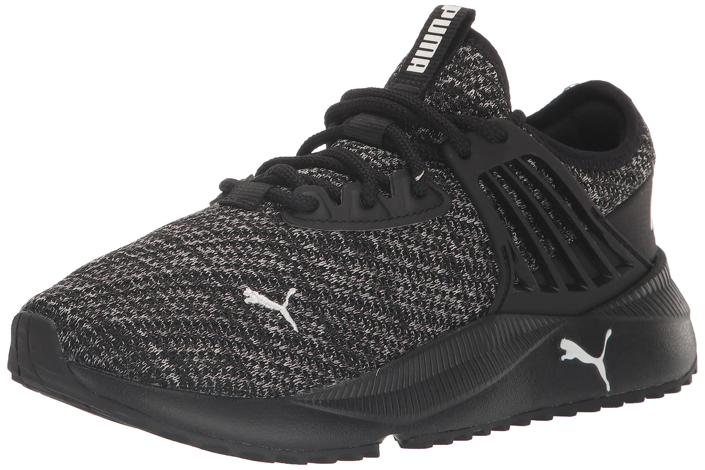 PUMA Mens Sneaker Black White 9