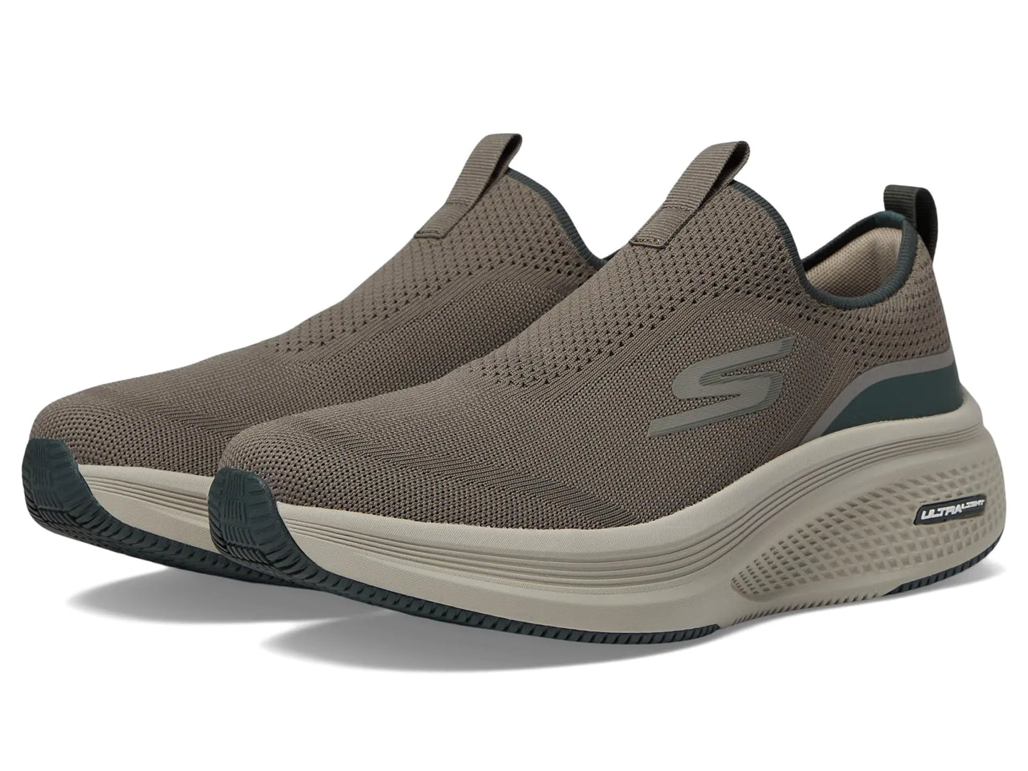 Skechers Mens Go Run Elevate Upraise 2.0 Sneaker Brown 14