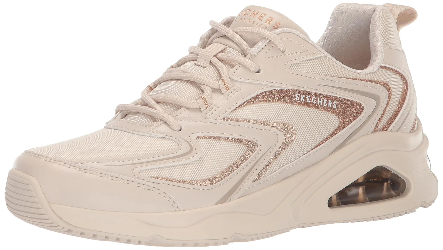 Skechers Womens TRES-AIR UNO-Shim-AIRY Sneaker 5 Ivory