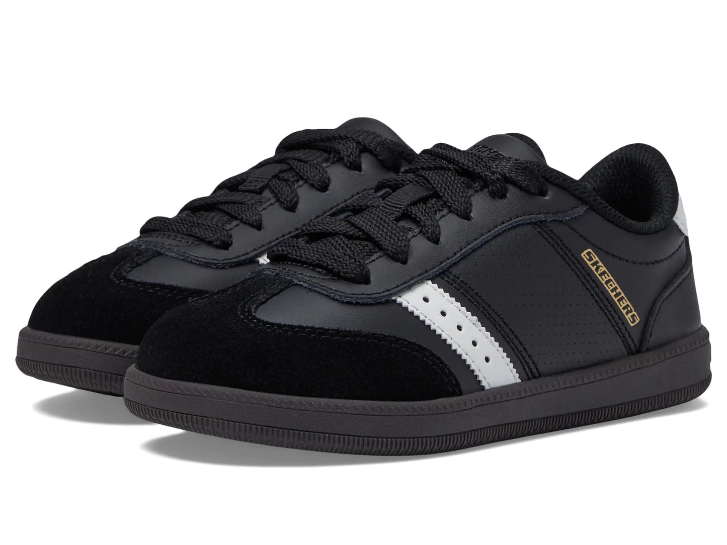 Skechers Kids Boys Zinger Street Sneaker Black/White 10.5 Little Kid