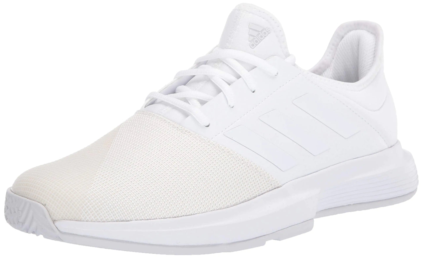 adidas Womens GameCourt Tennis Shoe FTWR White/FTWR White/Dash Grey 6 M US