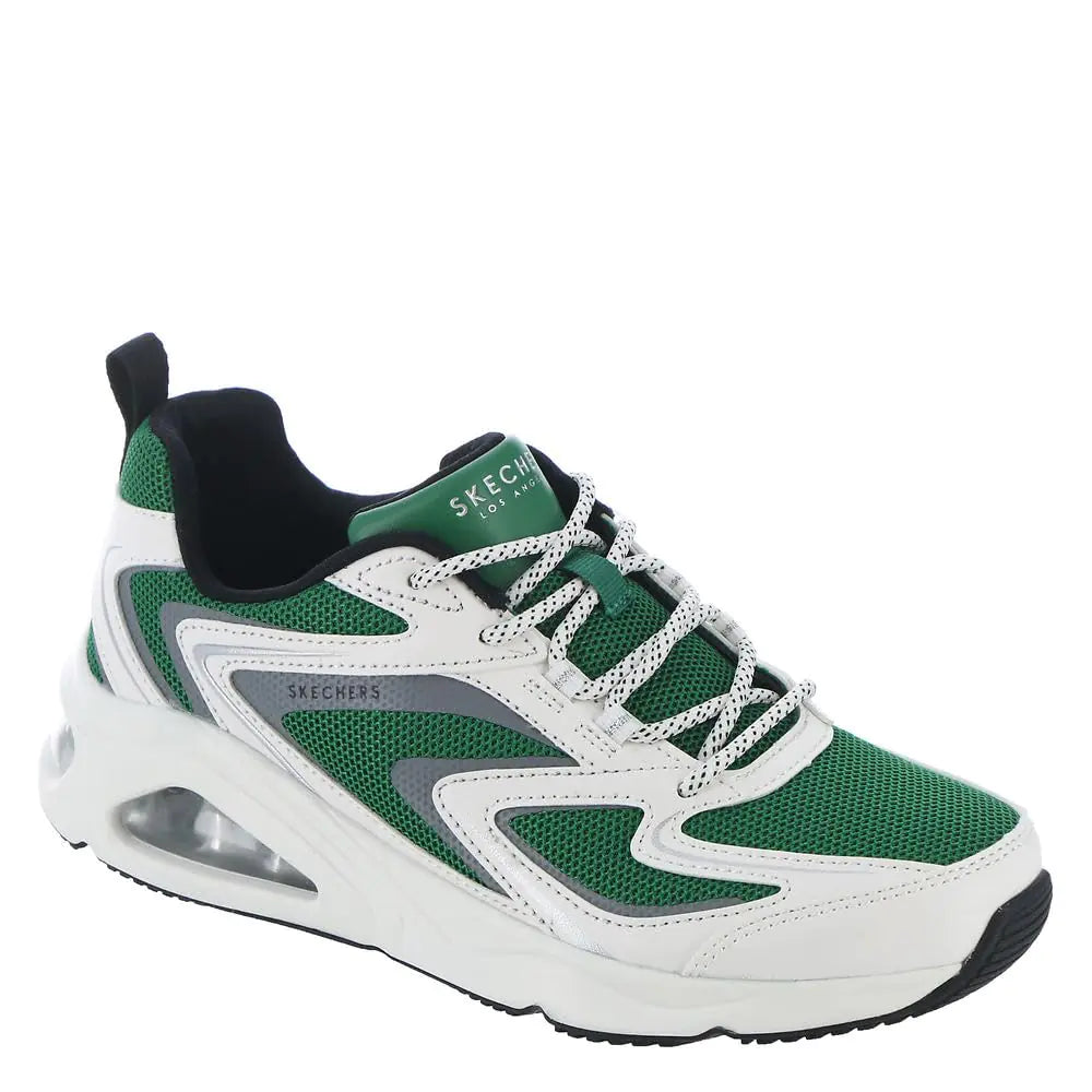 Skechers Womens TRES UNO-Street FL-AIR Sneaker 5.5 Green